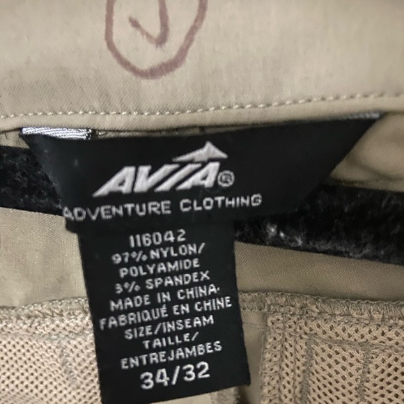 Vintage AVIA Adventure Gear Tan Pants - Picture 4 of 5